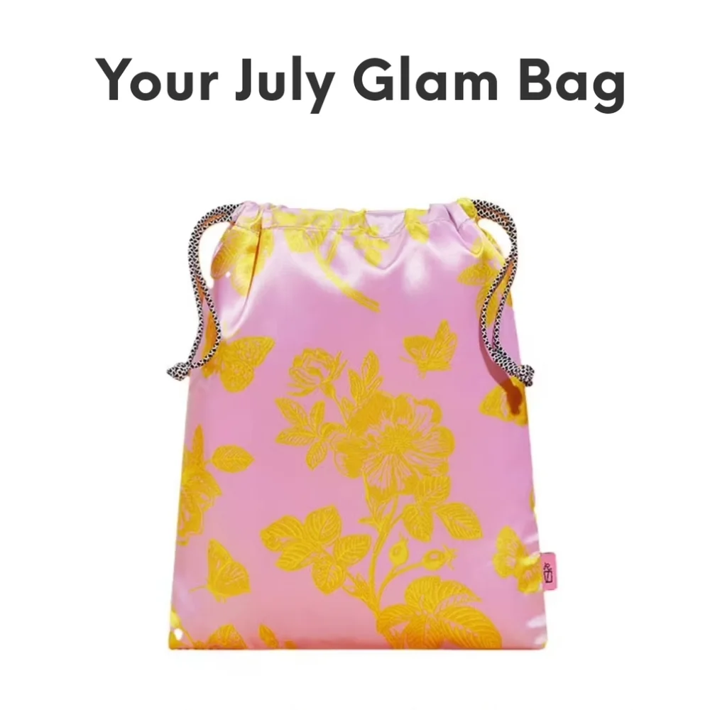 NEW ipsy Glambag July drawstring bag